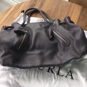 Furla Black Leather Handbag